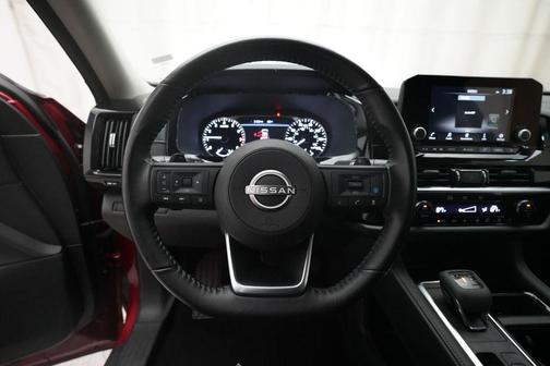 Scarlet Ember 2024 Nissan Pathfinder SV FWD