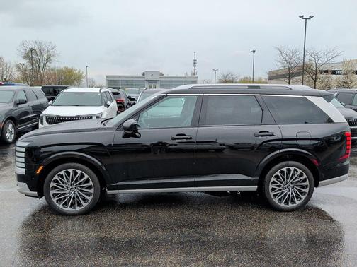 Abyss Black Pearl 2026 Hyundai Palisade Hybrid Calligraphy