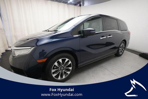 Obsidian Blue 2023 Honda Odyssey EX-L