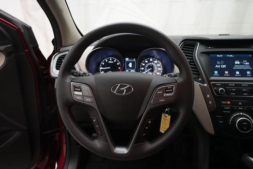 Serrano Red 2017 Hyundai Santa Fe Sport 2.4L