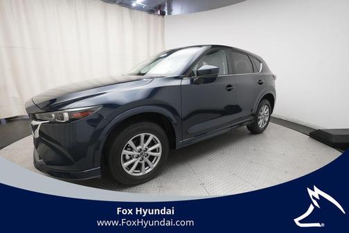 Deep Crystal Blue Mica 2025 Mazda CX-5 2.5 S Preferred Package