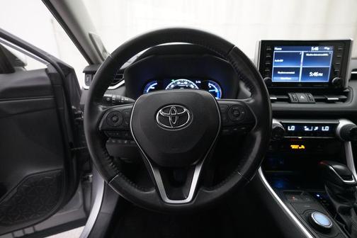 Silver Sky Metallic 2019 Toyota RAV4 Hybrid Limited