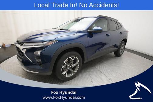 Blue Glow Metallic 2024 Chevrolet Trax LT