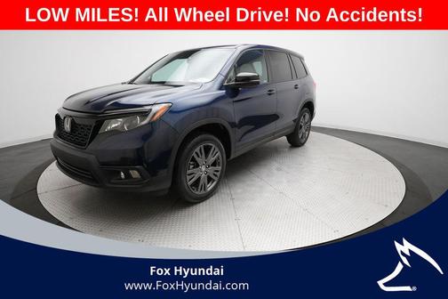 Obsidian Blue Pearl 2021 Honda Passport AWD EX-L