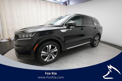 Aurora Black 2023 Kia Sorento Hybrid SX Prestige