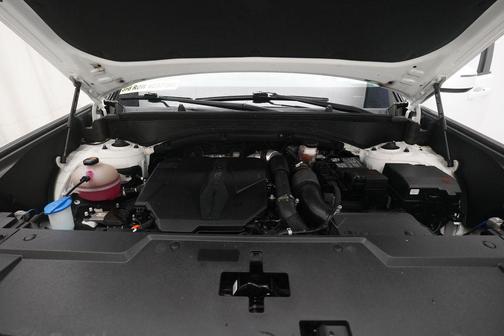 White 2024 Hyundai SANTA FE SEL