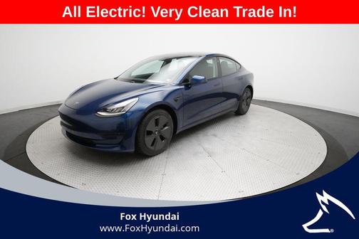 Deep Blue Metallic 2021 Tesla Model 3 Standard Range Plus
