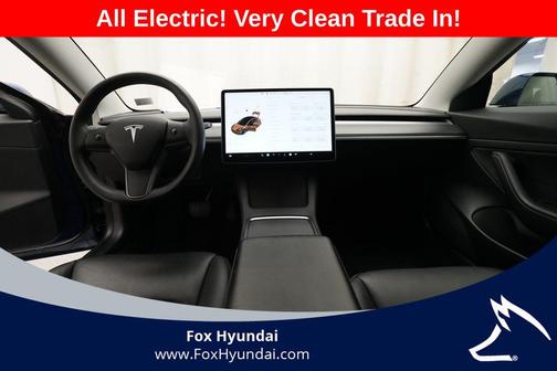 Deep Blue Metallic 2021 Tesla Model 3 Standard Range Plus