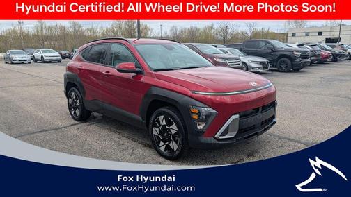 Ultimate Red Metallic 2024 Hyundai KONA SEL