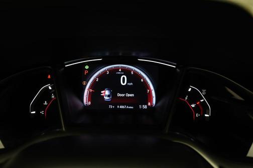 Modern Steel Metallic 2020 Honda Civic Sport