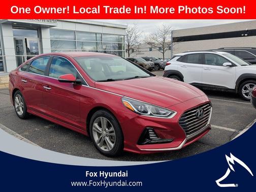 Scarlet Red 2018 Hyundai SONATA SEL
