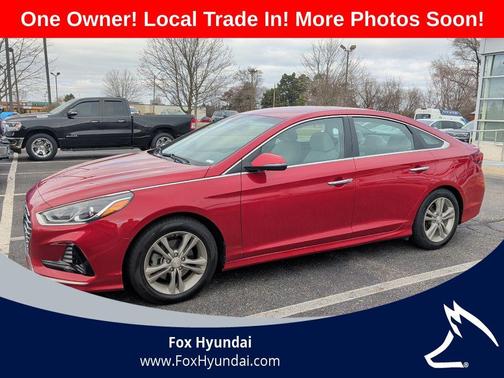 Scarlet Red 2018 Hyundai SONATA SEL