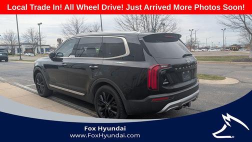 Ebony Black 2020 Kia Telluride SX