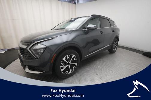Gravity Gray 2023 Kia Sportage Hybrid EX