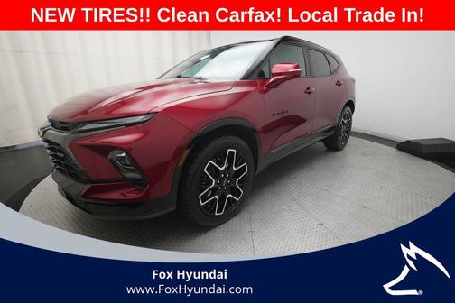 Radiant Red Tintcoat 2024 Chevrolet Blazer RS