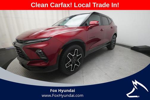 Radiant Red Tintcoat 2024 Chevrolet Blazer RS