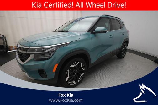 Pluton Blue 2024 Kia Seltos SX Turbo