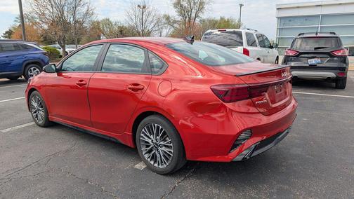 Fire Orange 2022 Kia Forte GT-Line