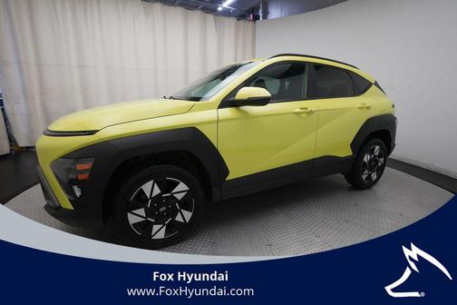 Yellow 2024 Hyundai KONA SEL