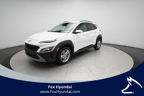 White 2023 Hyundai KONA SEL