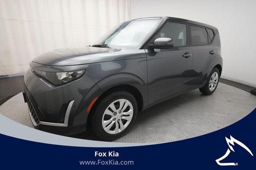 Gravity Gray 2023 Kia Soul LX