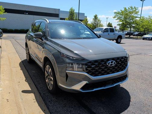 Gray 2022 Hyundai SANTA FE Calligraphy