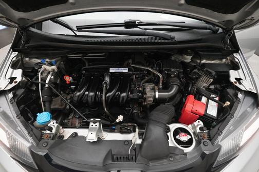Alabaster Silver Metallic 2015 Honda Fit EX
