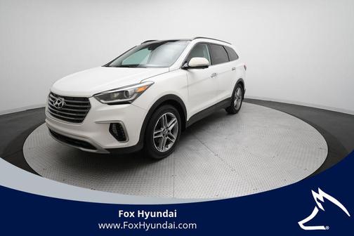 Monaco White 2017 Hyundai SANTA FE SE Ultimate