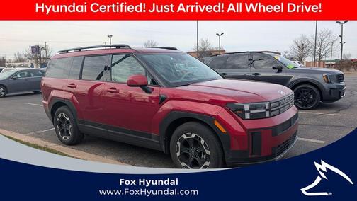 Ultimate Red 2025 Hyundai SANTA FE SEL 2.4