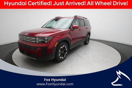 Ultimate Red 2025 Hyundai SANTA FE SEL 2.4