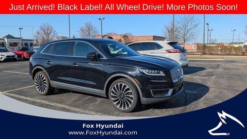 Agate Black Metallic 2019 Lincoln Nautilus Black Label