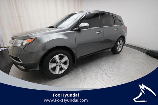 Gray 2012 Acura MDX 3.7L Technology