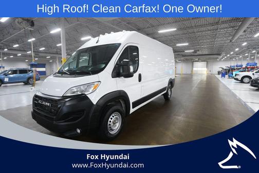 Bright White Clearcoat 2025 RAM ProMaster 3500 High Roof