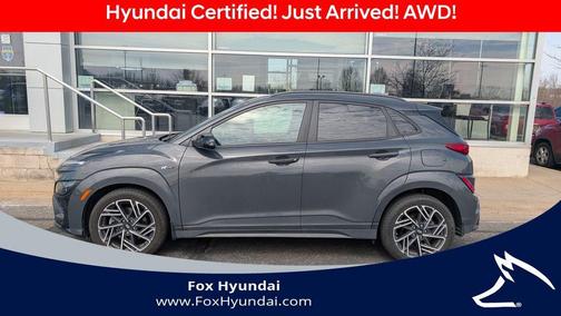 Ecotronic Gray 2023 Hyundai KONA N Line