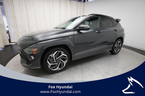 Ecotronic Gray Pearl w/Black Roof 2024 Hyundai KONA N Line