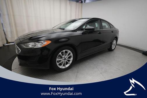 Agate Black Metallic 2020 Ford Fusion SE