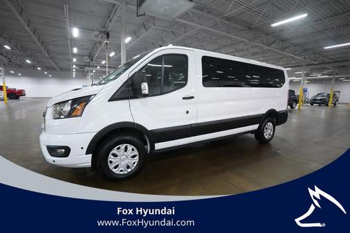 Oxford White 2024 Ford Transit-350 XLT