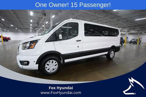Oxford White 2024 Ford Transit-350 XLT