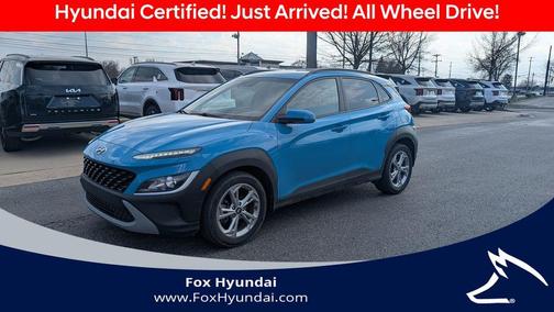 Teal Isle 2023 Hyundai KONA SEL