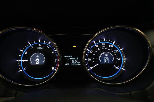 Pacific Blue Pearl Mica 2012 Hyundai SONATA GLS
