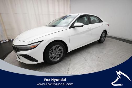 Serenity White 2024 Hyundai ELANTRA SEL