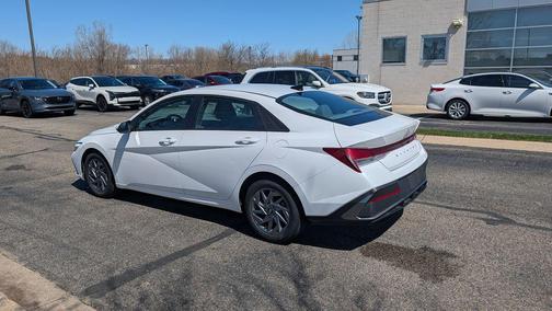 Serenity White 2024 Hyundai ELANTRA SEL