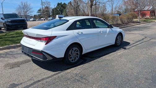 Serenity White 2024 Hyundai ELANTRA SEL