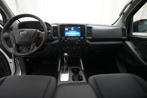 Glacier White 2024 Nissan Frontier S