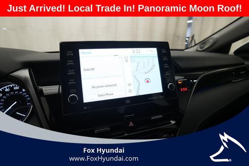 Wind Chill Pearl 2022 Toyota Camry XLE