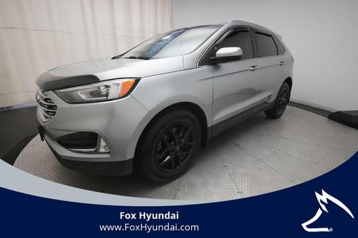 Iconic Silver Metallic 2021 Ford Edge SEL