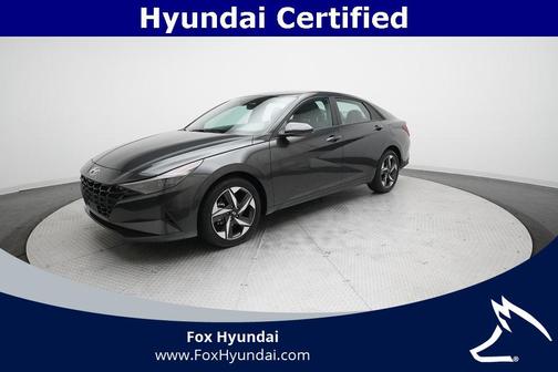 Portofino Gray 2023 Hyundai ELANTRA SEL