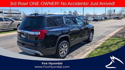 Midnight Blue Metallic 2021 GMC Acadia FWD SLT