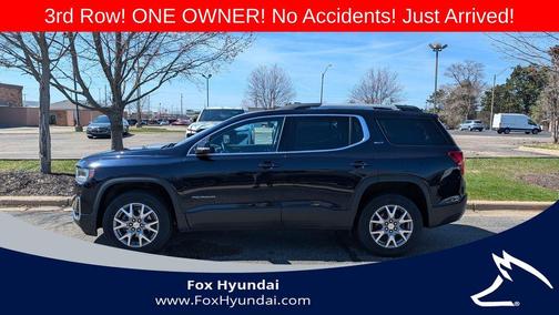 Midnight Blue Metallic 2021 GMC Acadia FWD SLT