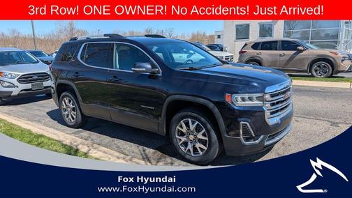 Midnight Blue Metallic 2021 GMC Acadia FWD SLT